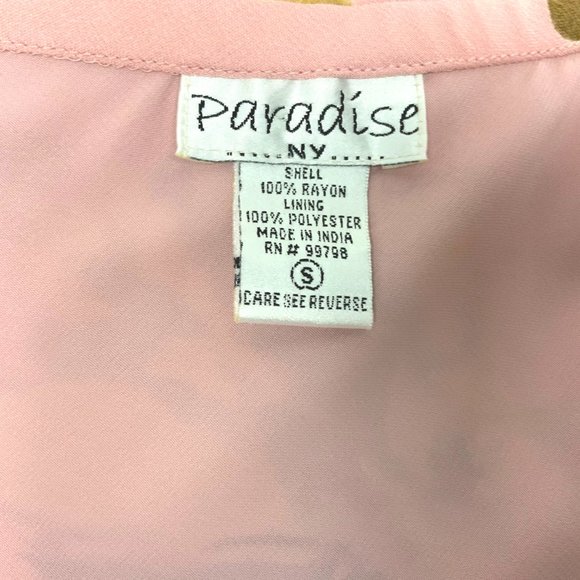 Paradise NY BOHO Cottagecore Romantic Floral Beaded Maxi Skirt Sz S - Picture 10 of 16